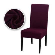 Load image into Gallery viewer, Slipcover Removable Anti-dirty Seat Chair Cover Spandex Kitchen Cover for Banquet Wedding Dinner Restaurant housse de chaise 1PC
