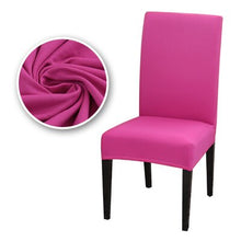 Load image into Gallery viewer, Slipcover Removable Anti-dirty Seat Chair Cover Spandex Kitchen Cover for Banquet Wedding Dinner Restaurant housse de chaise 1PC
