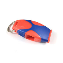 Load image into Gallery viewer, High quality Sports Like Big Sound Whistle Seedless Plastic Whistle Professional Football Basketball Referee Whistles
