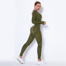 Load image into Gallery viewer, Yoga Set Two Piece Bra Leggings Workout Fitness Sets For Women
