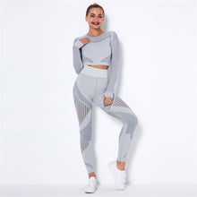 Load image into Gallery viewer, Yoga Set Two Piece Bra Leggings Workout Fitness Sets For Women

