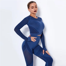 Load image into Gallery viewer, Yoga Set Two Piece Bra Leggings Workout Fitness Sets For Women
