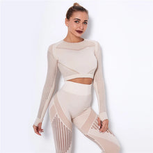Load image into Gallery viewer, Yoga Set Two Piece Bra Leggings Workout Fitness Sets For Women
