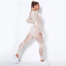 Load image into Gallery viewer, Yoga Set Two Piece Bra Leggings Workout Fitness Sets For Women
