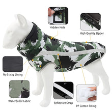 Load image into Gallery viewer, Dog Jacket Large Breed Dog Coat Waterproof Reflective Warm Winter Clothes for Big Dogs Labrador Overalls Chihuahua Pug Clothing
