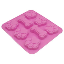 Load image into Gallery viewer, 1PCS Silicone Mold Puppy Paw And Bone Bakeware Dog Cat Footprint Paw Shapes Cake Molds Cookie DIY Cake Decorating Baking Mould
