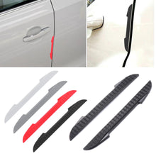 Load image into Gallery viewer, 4PCS Car Side Door Edge Protector Protective Strip Scrape Guard Bumper Guards Handle Cover 3D Sticker Car Styling Emblem
