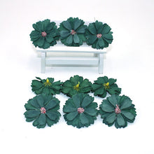 Load image into Gallery viewer, Hot 50 pieces of 4.5 cm daisy flower head mini silk artificial flower decoration home wedding decoration DIY wreath headdress fa
