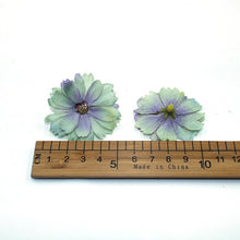 Load image into Gallery viewer, Hot 50 pieces of 4.5 cm daisy flower head mini silk artificial flower decoration home wedding decoration DIY wreath headdress fa

