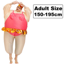 Load image into Gallery viewer, Adult Kids Alien Inflatable Costume Boys Girl Party Cosplay Costume Funny Suit Anime Fancy Dress Halloween Costume For Man Woman
