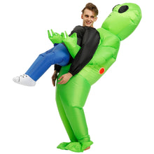 Load image into Gallery viewer, Adult Kids Alien Inflatable Costume Boys Girl Party Cosplay Costume Funny Suit Anime Fancy Dress Halloween Costume For Man Woman
