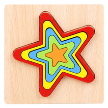 Load image into Gallery viewer, Hot Baby Geometry Cognitive Toys Kindergarten Early Educational Toy Kids 3D Wooden Puzzle Learning Toys for Children
