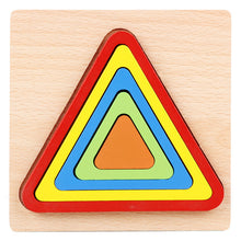 Load image into Gallery viewer, Hot Baby Geometry Cognitive Toys Kindergarten Early Educational Toy Kids 3D Wooden Puzzle Learning Toys for Children
