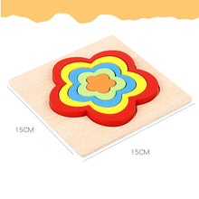 Load image into Gallery viewer, Hot Baby Geometry Cognitive Toys Kindergarten Early Educational Toy Kids 3D Wooden Puzzle Learning Toys for Children
