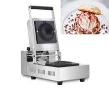 Load image into Gallery viewer, Gelato Panini Press Brioche Burger Commercial Krapfen Warmer Ice Cream Panini Donut Doughnut Pan Machine UFO hamburger make
