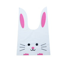 Load image into Gallery viewer, 20 / Batch Cute Rabbit Carrot Ear Biscuit Bag Candy Biscuit Gift Bag Snack Baking Packaging Supplies Easter Decoration
