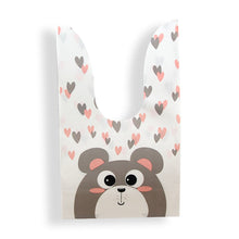 Load image into Gallery viewer, 20 / Batch Cute Rabbit Carrot Ear Biscuit Bag Candy Biscuit Gift Bag Snack Baking Packaging Supplies Easter Decoration

