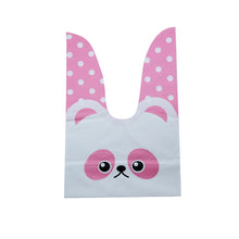Load image into Gallery viewer, 20 / Batch Cute Rabbit Carrot Ear Biscuit Bag Candy Biscuit Gift Bag Snack Baking Packaging Supplies Easter Decoration
