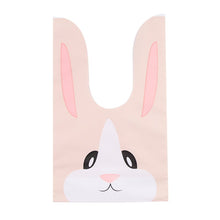 Load image into Gallery viewer, 20 / Batch Cute Rabbit Carrot Ear Biscuit Bag Candy Biscuit Gift Bag Snack Baking Packaging Supplies Easter Decoration
