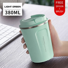 Load image into Gallery viewer, 304 Stainless Steel Thermo Cup Travel Coffee Mug with Lid Car Water Bottle Vacuum Flasks Thermocup for Gift
