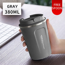 Load image into Gallery viewer, 304 Stainless Steel Thermo Cup Travel Coffee Mug with Lid Car Water Bottle Vacuum Flasks Thermocup for Gift
