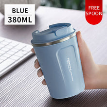 Load image into Gallery viewer, 304 Stainless Steel Thermo Cup Travel Coffee Mug with Lid Car Water Bottle Vacuum Flasks Thermocup for Gift
