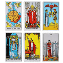 Load image into Gallery viewer, Hot Sell Rider Tarot Cards for Divination Personal Use Tarot Deck Full English Version Oracles Deck for Women Girls Board Game

