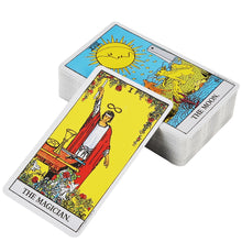 Load image into Gallery viewer, Hot Sell Rider Tarot Cards for Divination Personal Use Tarot Deck Full English Version Oracles Deck for Women Girls Board Game
