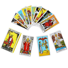 Load image into Gallery viewer, Hot Sell Rider Tarot Cards for Divination Personal Use Tarot Deck Full English Version Oracles Deck for Women Girls Board Game
