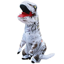Load image into Gallery viewer, Hot T-Rex Dinosaur Inflatable Costume Purim Halloween Party Cosplay Fancy Suits Mascot Cartoon Anime Dress for Adult Kids
