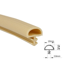 Load image into Gallery viewer, Wooden door seal Wooden Door Crash Bar Article Window Doors And Windows Sealing Trip Windproof Card Slot
