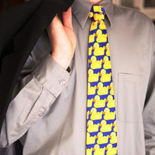 Load image into Gallery viewer, Mother Yellow Barney Duck Neck Tie Cosplay Costumes Men Accessoies Prop Christmas Gift
