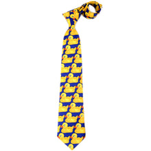 Load image into Gallery viewer, Mother Yellow Barney Duck Neck Tie Cosplay Costumes Men Accessoies Prop Christmas Gift
