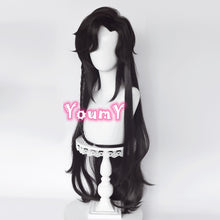 Load image into Gallery viewer, Hua Cheng San Lang Wig  Heaven Officials Blessing Cosplay Tian Guan Ci Fu Cosplay Black Wig Cosplay Heat Resistant Synthetic Wig
