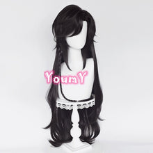 Load image into Gallery viewer, Hua Cheng San Lang Wig  Heaven Officials Blessing Cosplay Tian Guan Ci Fu Cosplay Black Wig Cosplay Heat Resistant Synthetic Wig
