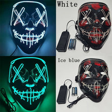 Load image into Gallery viewer, Huggyed Wuggyed Mask Cosplay Halloween Neon Mask Led Mask Masque Masquerade Party Masks Light Glow In The Dark Masks for Gifts
