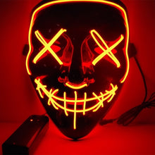 Load image into Gallery viewer, Huggyed Wuggyed Mask Cosplay Halloween Neon Mask Led Mask Masque Masquerade Party Masks Light Glow In The Dark Masks for Gifts
