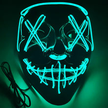 Load image into Gallery viewer, Huggyed Wuggyed Mask Cosplay Halloween Neon Mask Led Mask Masque Masquerade Party Masks Light Glow In The Dark Masks for Gifts
