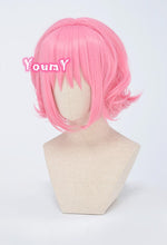Load image into Gallery viewer, Ichigo Momomiya Wig Tokyo Mew Mew Cosplay Short Cute Pink Wig Cosplay Anime Cosplay Wig Heat Resistant Synthetic Wigs Halloween
