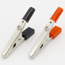 Load image into Gallery viewer, Imc Hot 10 Pieces 50Mm Plastic Handle Test Probe Metal Alligator Clips
