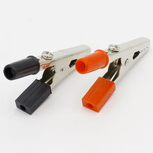 Load image into Gallery viewer, Imc Hot 10 Pieces 50Mm Plastic Handle Test Probe Metal Alligator Clips
