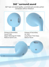 Load image into Gallery viewer, Wired Earphone 3.5mm Earbuds Earphones Music Sport Gaming Headset With mic For IPhone Xiaomi Samsung Huawei Stereo
