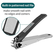 Load image into Gallery viewer, Innerhouse Stainless Steel Nail Cutters Anti-Splash Fingernail Trimmer Set Sharp &amp; Safe Pedicure Tool Manicure Clipper with File
