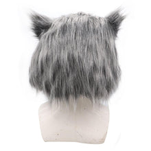 Load image into Gallery viewer, Inosuke Hashibira Mask Helmet Demon Slayer Kimetsu no Yaiba Cosplay Hood Hair Pig Mask Headwear Halloween Carnival Costume Prop
