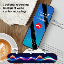 Load image into Gallery viewer, Intelligent HD Noise Reduction MP3 Audio Recorder With Bluetooth Mobile Phone Call Recording Voice Activation Recording Password
