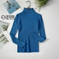 Load image into Gallery viewer, Simple Women Turtleneck Sweater Winter Fashion Pullover Elastic Knit Ladies Jumper Casual Solid Black Female Basic Tops

