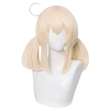 Load image into Gallery viewer, Genshin Impact Zhongli Cosplay Long Christmas Brown Orange Wig Cosplay Anime Wigs Heat Resistant Synthetic Wigs
