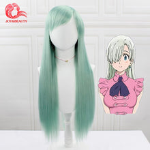 Load image into Gallery viewer, Hair Kanroji Mitsuri Wig Kimetsu No Yaiba Demon Slayer Cosplay Wigs Pink Green Gradient Synthetic Heat Resistant Hair
