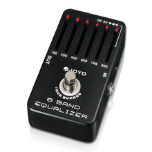 Load image into Gallery viewer, JOYO JF-11 6 Band EQ Graphic Equalizer Guitar Effect Pedal True Bypass Electric Guitar Parts Accessories
