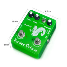 Load image into Gallery viewer, JOYO JF-12 Voodoo Octave Fuzz Guitar Effect Pedal True Bypass Electric Guitar Bass Accessories
